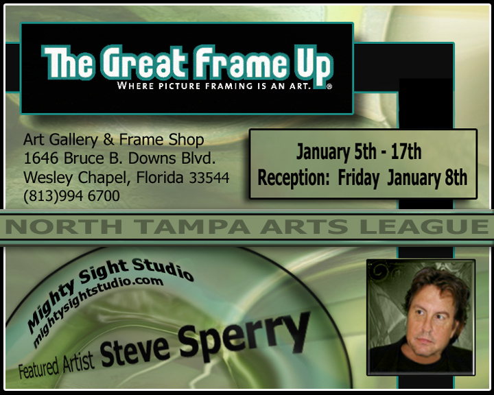 The Great Frame Up Gallery  Art Show